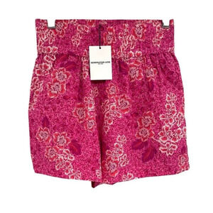 Generation Love Amy Shorts Pink Whimsical Floral Smocked Size XS NWT